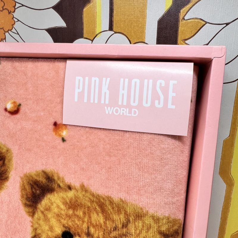 Old PINK HOUSE ピンクハウス 当時もの レア ボディタオル バスタオル