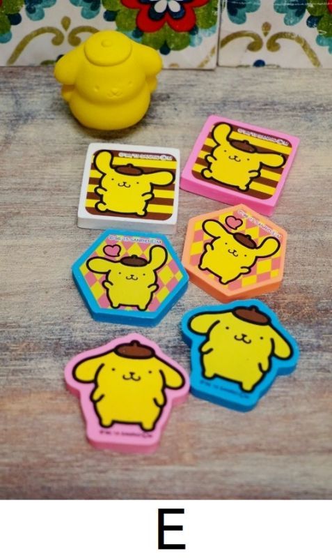 SANRIO サンリオ 消しゴム 昔の当てくじ物 バッドばつ丸 けろけろけろ