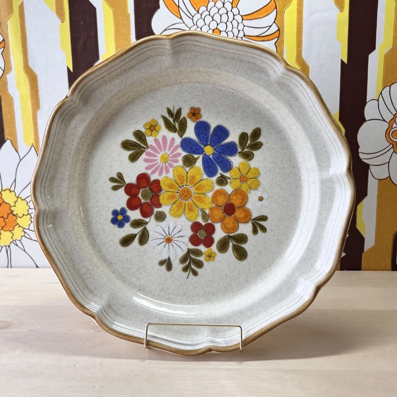 月末限定値下げ！レトロ感が可愛い☆オールド バカラ バンブー トレイ