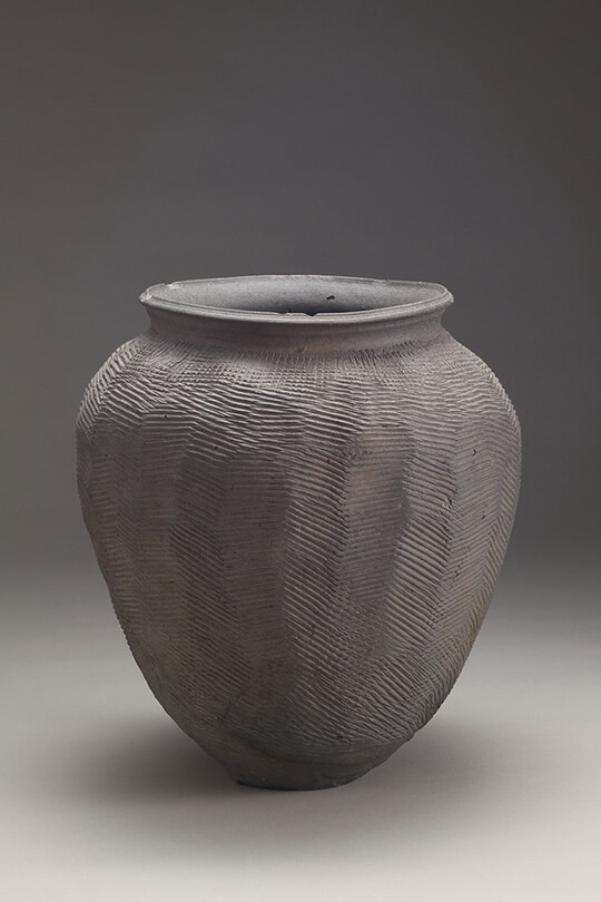 広口小壺 ｜ 珠洲焼