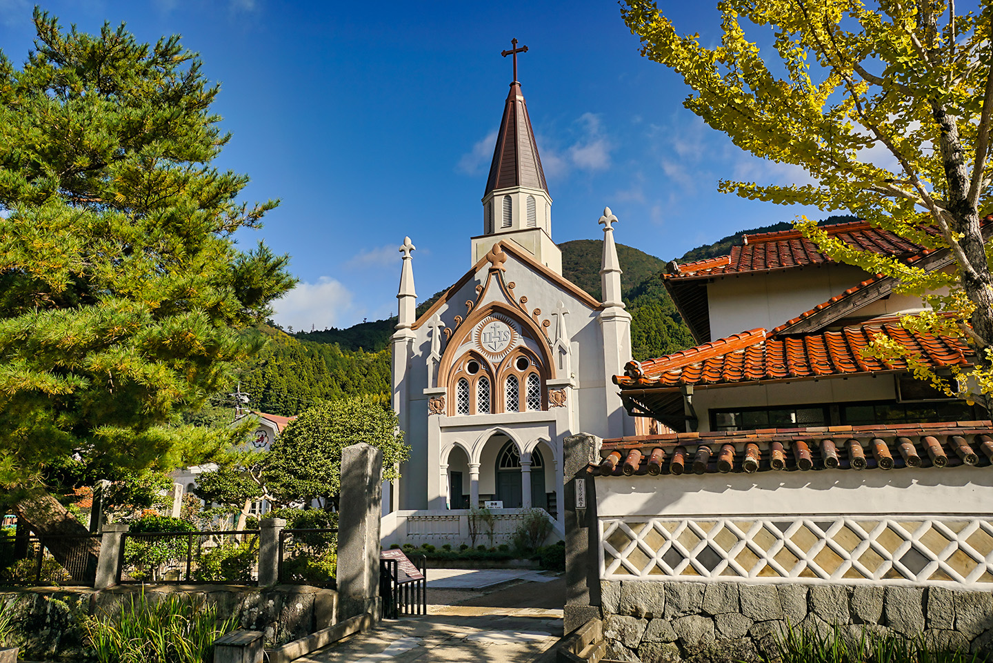津和野カトリック教会の観光ガイド (島根県鹿足郡津和野町後田ロ66-7
