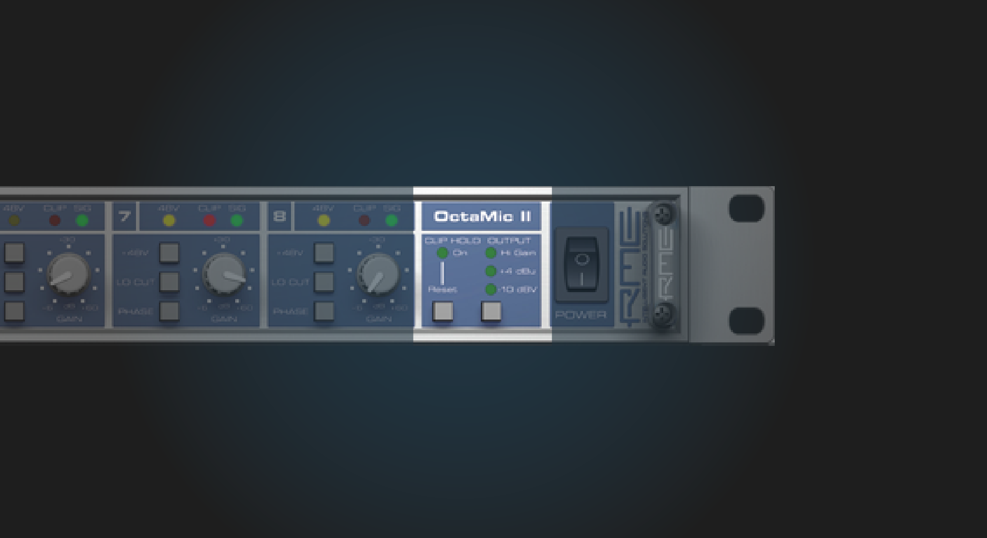 RME OCTAMIC II 8チャネルマイク/ラインプリアンプwith ADC Octamic II