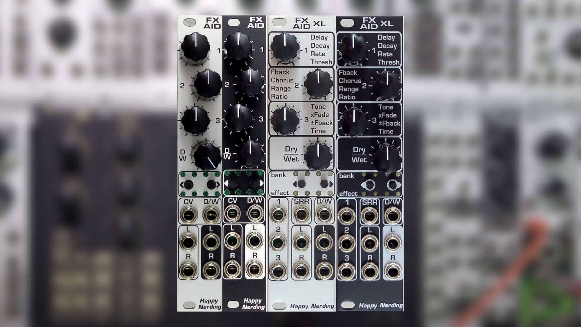 Happy Nerding FX AID ユーロラック モジュラーシンセ FX Nerding