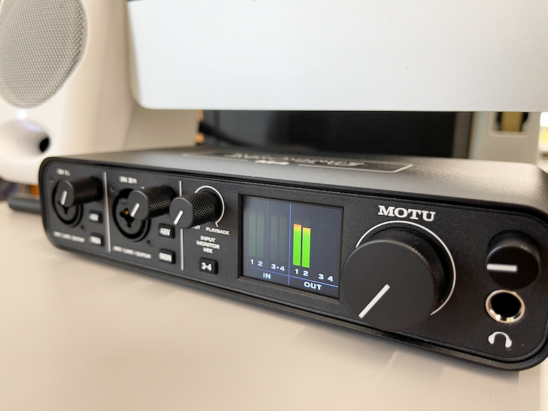 音質とコスパでおすすめなオーディオインターフェイス、MOTU M4