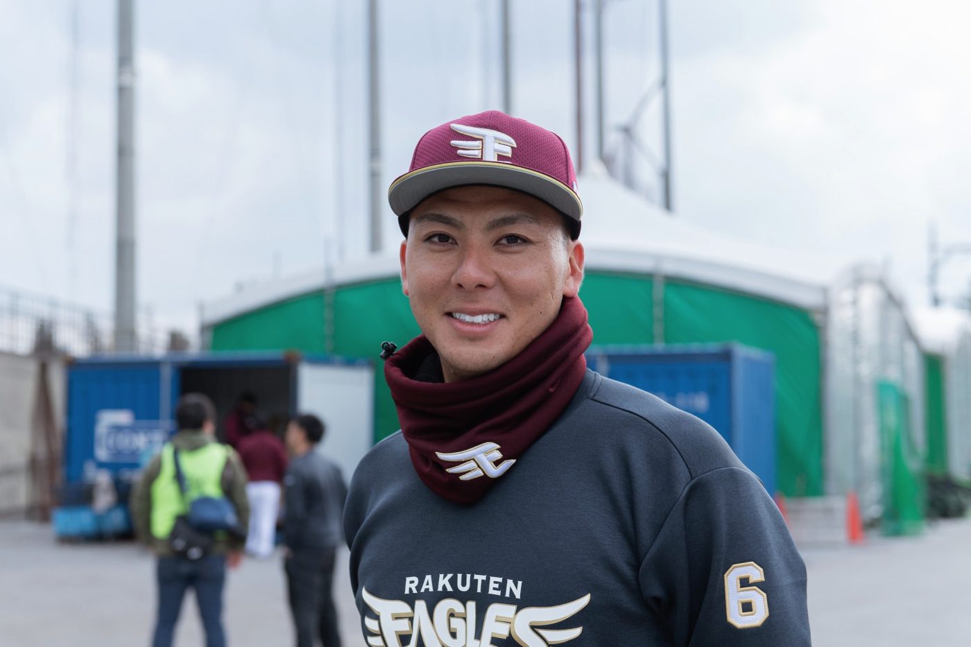 念願の新背番号「6」を背負い、さらなる成長を誓う楽天イーグルス村林