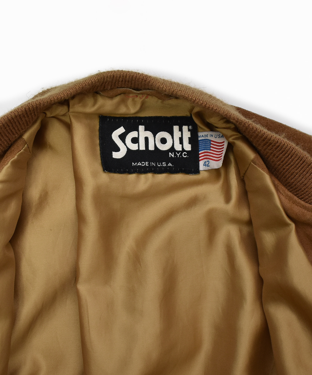 90's USA製 SCHOTT スエードレザー ジャケット 42 - Synergy Vintage