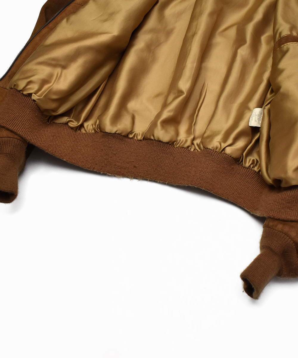 90's USA製 SCHOTT スエードレザー ジャケット 42 - Synergy Vintage