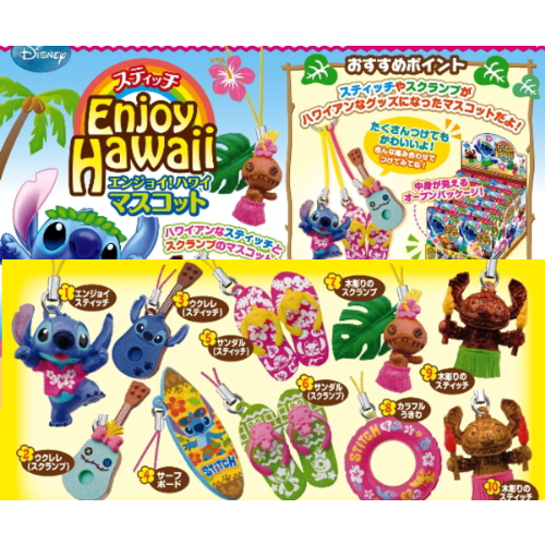 ディズニーミニチュアスティッチリーメント食玩