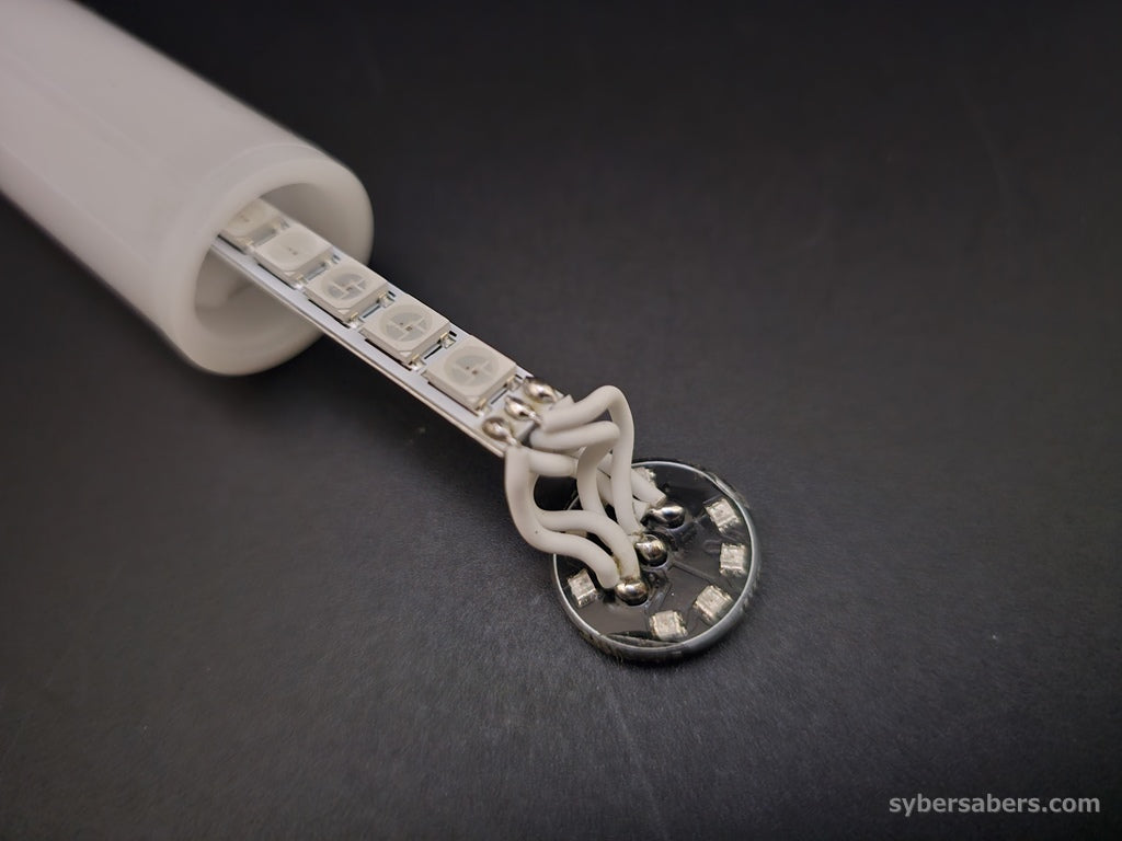 NEOPIXEL SHORT BLADE V2 | SYBER SABERS – SyberSabers